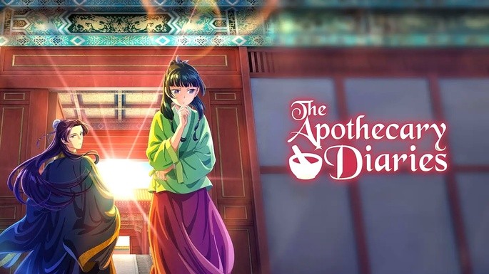 Capa do anime Diarios de uma apotecaria