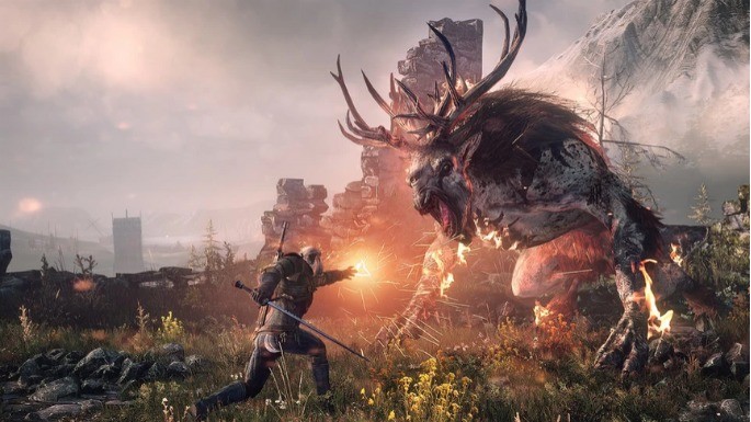 Imagem do jogo The Witcher 3: Wild Hunt