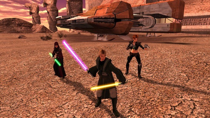 Imagem do jogo Star Wars: Knights of the Old Republic