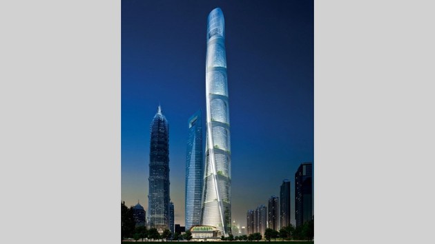 Shanghai Tower - 632m