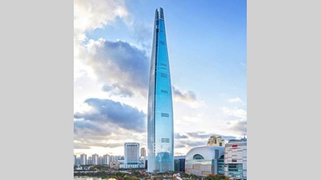 Lotte World Tower - 554,5m