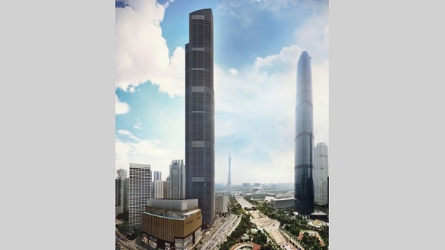 Guangzhou CTF Finance Centre - 530m