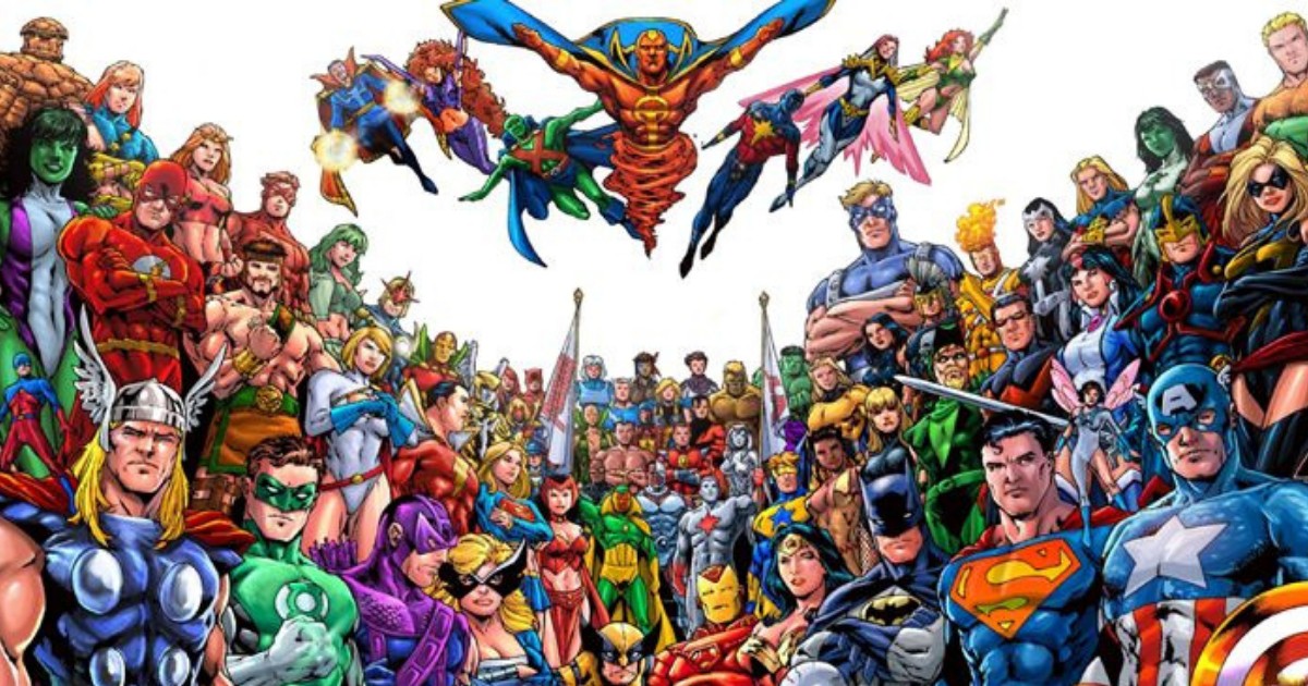 Para você quem são os maiores super heróis do mundo? Os