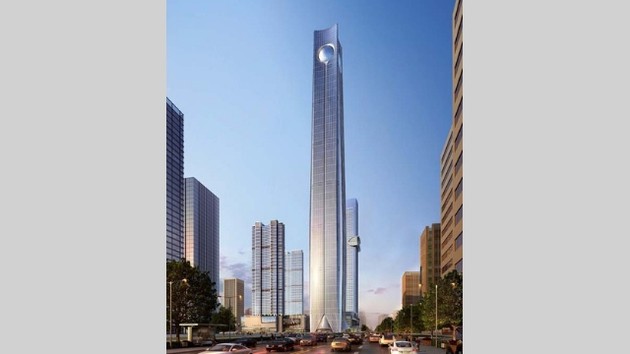 Global Financial Center Tower 1 - 568m