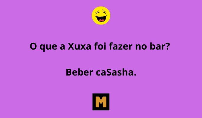 trocadilho Xuxa e Sasha