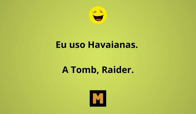 trocadilho Tomb Raider