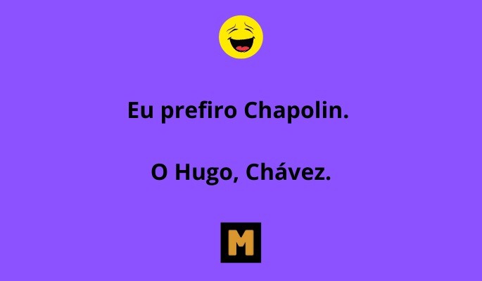 trocadilho Hugo Chavez